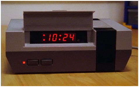 NES alarm klok